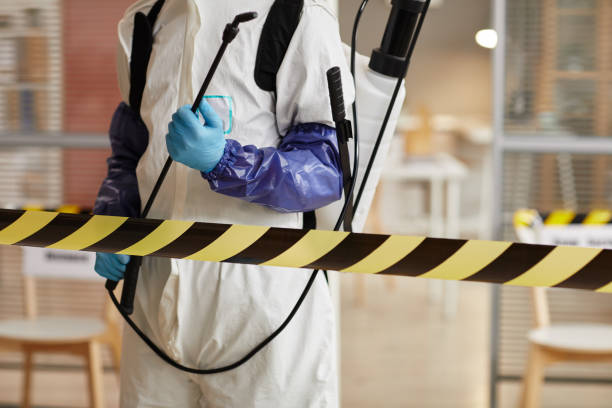 Professional Biohazard technician working in Pembroke, NC